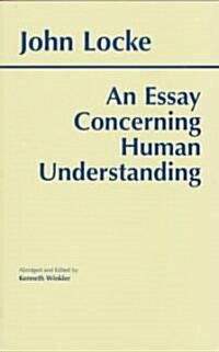 [중고] An Essay Concerning Human Understanding (Paperback)