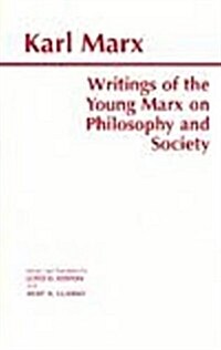 Writings of the Young Marx on (Hardcover, UK)