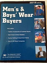 Mens & Boys Wear Buyers 2007-2008 (Paperback)