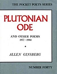 Plutonian Ode: And Other Poems 1977-1980 (Paperback)
