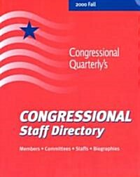 Congressional Staff Directory Fall 2000 (Paperback, 59th)