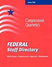 Federal Staff Directory, Fall 2002 (Paperback, 40th)