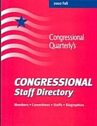 Congressional Staff Directory, Fall 2002 (Paperback)