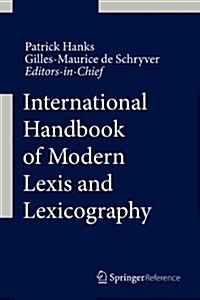 International Handbook of Modern Lexis and Lexicography (Hardcover, 2024)