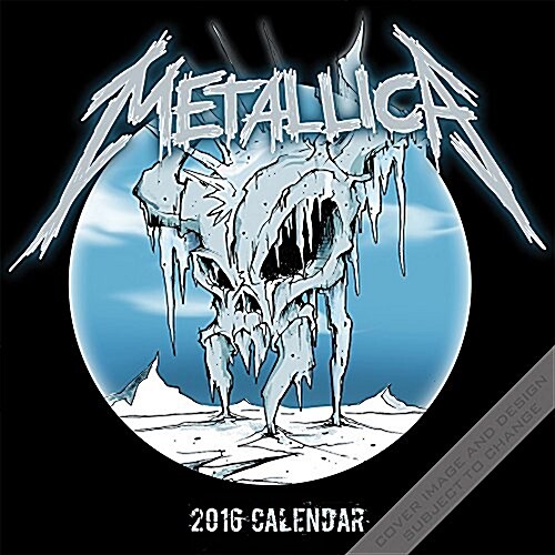 Metallica Square 12x12 Bravado Calendar (Wall, 2016)