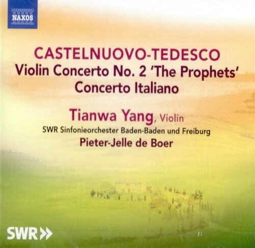 [수입] 카스텔누오보 테데스코 : 바이올린과 관현악을 위한 이탈리아 협주곡 & 바이올린 협주곡 2번