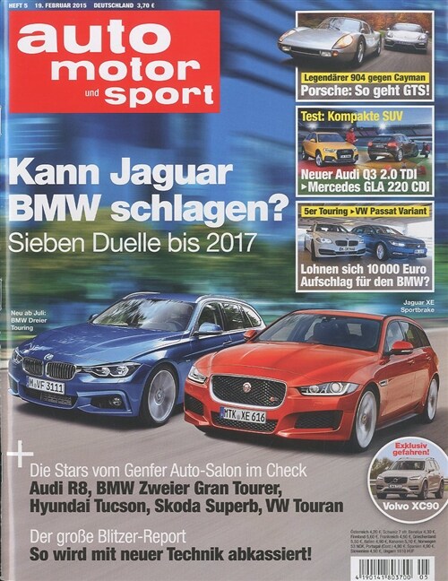 Auto Motor + Sport (격주간 독일판) 2015년 02월 19일