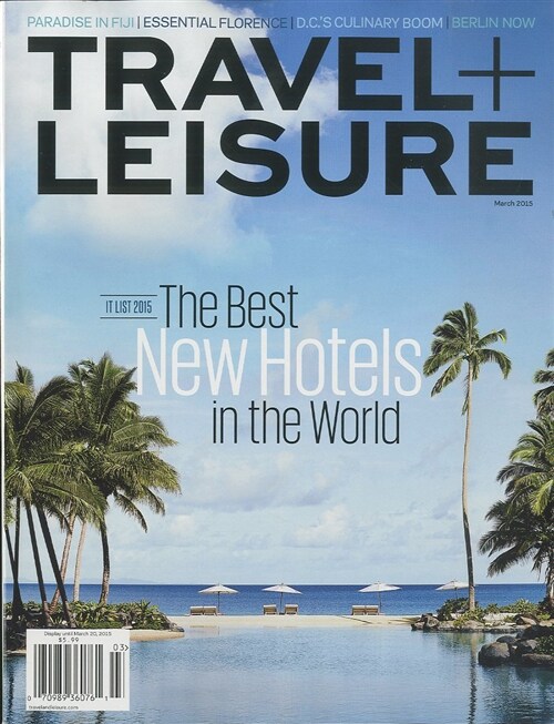 [중고] Travel & Leisure (월간 미국판) 2015년 03월호