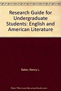 Research Guide for Undergraduate Students (Paperback, 3rd, Subsequent)