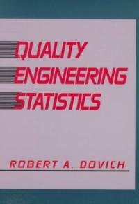 Quality engineering statistics