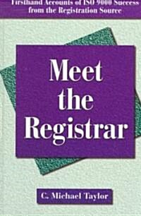 Meet the Registrar (Hardcover)