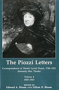 The Piozzi Letters (Hardcover)