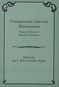 Comparative Literary Dimensions (Hardcover)