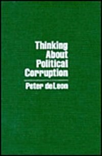 Thinking about Corruption (Hardcover)