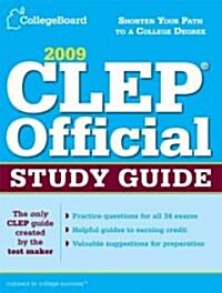 CLEP Official Study Guide 2009 (Paperback)