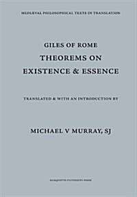 Theorems on Existence and Essence (Paperback)