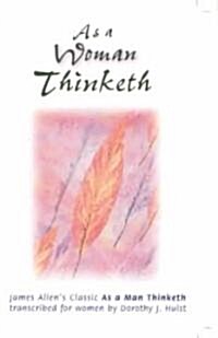 [중고] As a Woman Thinketh (Paperback)