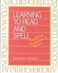 Learning to Read and Spell (Paperback)