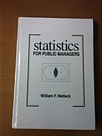 Statistics for Public Managers (Hardcover)