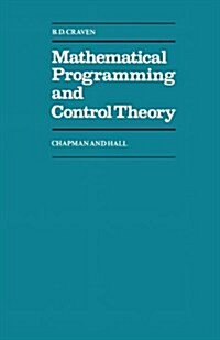 Mathematical Programming and Control Theory (Paperback)