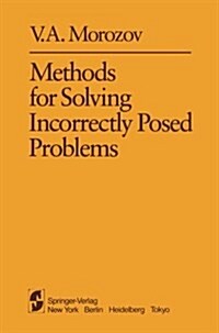 Methods for Solving Incorrectly Posed Problems (Paperback)
