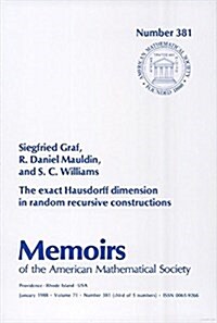 Exact Hausdorff Dimension in Random Recursive Constructions (Paperback)