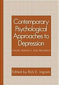 Contemporary Psychological Approaches to Depression (Hardcover)