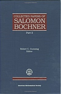 Collected Papers of Salomon Bochner (Hardcover)