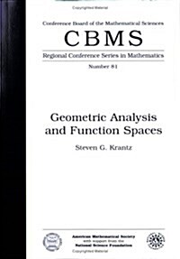 Geometric Analysis and Function Spaces (Paperback)