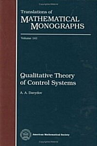 Qualitative Theory of Control Systems (Hardcover)