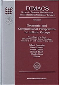 Geometric and Computational Perspectives on Infinite Groups (Hardcover)