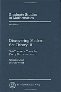 [중고] Discovering Modern Set Theory. II (Hardcover)