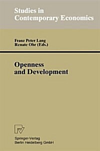 Openness and Development: Yearbook of Economic and Social Relations 1996 (Paperback)