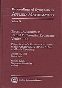 Recent Advances in Partial Differential Equations, Venice 1996 (Hardcover)