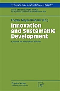 Innovation and Sustainable Development: Lessons for Innovation Policies (Paperback, Softcover Repri)