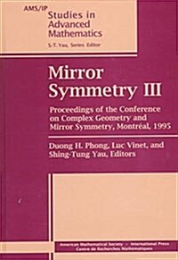 Mirror Symmetry III (Hardcover)