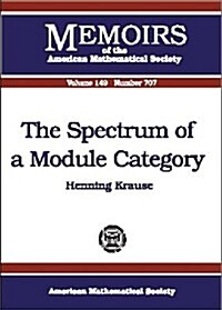 The Spectrum of a Module Category (Paperback)