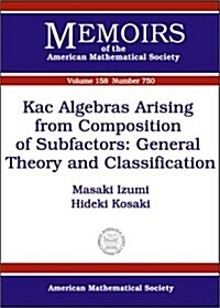 Kac Algebras Arising from Composition of Subfactors (Hardcover)
