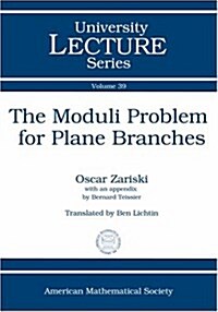 The Moduli Problem for Plane Branches (Paperback)