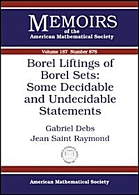 Borel Liftings of Borel Sets (Paperback)