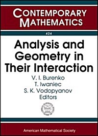 The Interaction of Analysis and Geometry (Paperback)