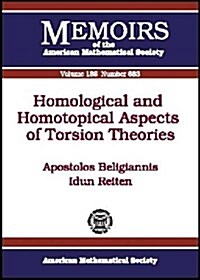 Homological and Homotopical Aspects of Torsion Theories (Paperback)