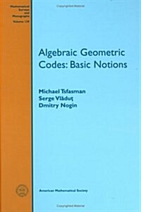 Algebraic Geometric Codes (Hardcover)