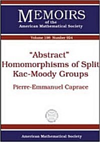 Abstract Homomorphisms of Split Kac-moody Groups (Paperback)