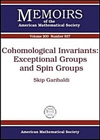 Cohomological Invariants (Paperback)