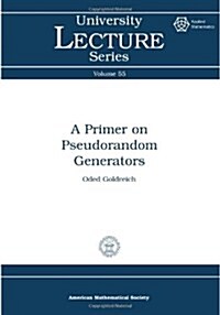 A Primer on Pseudorandom Generators (Paperback)