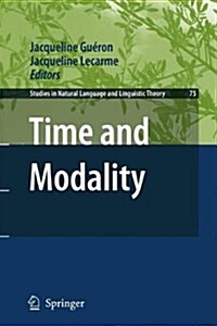 Time and Modality (Paperback)