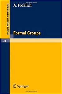 Formal Groups (Paperback)