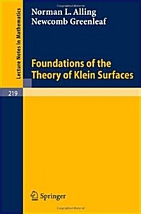 Foundations of the Theory of Klein Surfaces (Paperback)