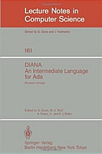 Diana. an Intermediate Language for ADA: Revised Version (Paperback, 1983)